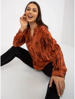 Halenka D73771M11081A světle hnědá