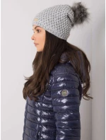 Dámská čepice.15 šedá Dámská čepice.15 šedá