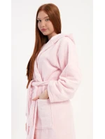 Dámský župan dlouhý s kapucí Michaela