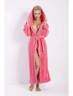 Dámský župan Diana long coral - DKAREN