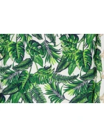 BRAZILSKÁ ZÁVĚSNÁ SEDAČKA HAMAK 100x50CM NATURE S VNITŘNÍM POLŠTÁŘEM JUNGLE LIGHT