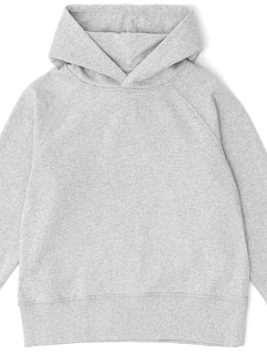 Pure Waste KDHD Dětská mikina s kapucí 74.KDHD grey melange