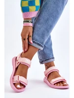 Dámské Sportovní Sandály Big Star LL274729 Růžové