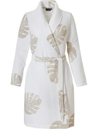 Dámský župan 70231-146-0 béžová-potisk - Pastunette Dámský župan 70231-146-0 béžová-potisk - Pastunette