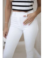 Džínové kalhoty bílý Džínové kalhoty bílý