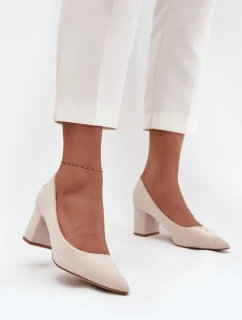 Lodičky na sloupku model 218683 Step in style