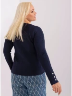 PM SW PM1020 Svetr.12P tmavě modrá PM SW PM1020 Svetr.12P tmavě modrá