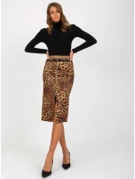 Sukně VI SD 147.43P černá a béžová Sukně VI SD 147.43P černá a béžová