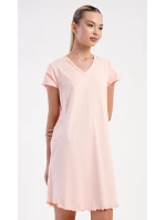 Dámská noční košile s krátkým rukávem Sandra Dámská noční košile s krátkým rukávem Sandra