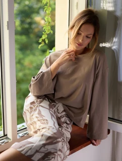 Mefemi Luna pyžamo PS75 dlouhé/r S-2XL