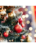 DEKORATIVNÍ PLASTOVÁ CETKA BEZPEČNÁ 40KS ČERVENÁ SLÍDA