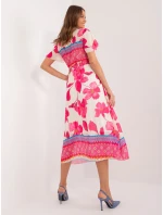 Šaty DHJ SK 11331 5.19 tmavě růžová Šaty DHJ SK 11331 5.19 tmavě růžová