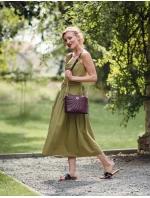 Dámská kabelka Vuch Cara Rays Wine Dámská kabelka Vuch Cara Rays Wine