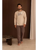 Pyžamo Regina 6008 dlouhé rukávy, velikosti M–3XL, Z26 Pyžamo Regina 6008 dlouhé rukávy, velikosti M–3XL, Z26