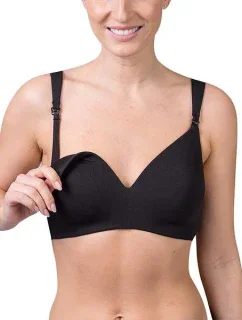 Moderní kojící podprsenka MATERNITY BRA - BELLINDA - černá