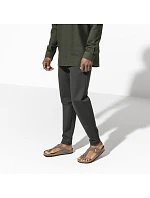 Pánské šedé žabky Birkenstock Gizeh Birko-Flor Nubuck Stone regular wide (43391) dámské Pánské šedé žabky Birkenstock Gizeh Birko-Flor Nubuck Stone regular wide (43391) dámské