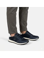 Pánské lehké tenisky na zip tmavě modré Bugatti 325-ATL02-2500-4100