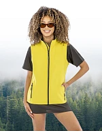 Result R 232F Dámská 2-vrstvá softshell vesta "Printable" 30.232F black/orange Result R 232F Dámská 2-vrstvá softshell vesta "Printable" 30.232F black/orange