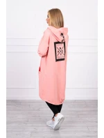 Nadměrná šedá bunda s kapucí Morel Nadměrná šedá bunda s kapucí Morel