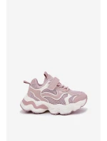 Dětské tenisky na silné podrážce růžové Lianees