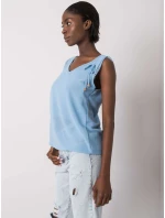 Dámský top DHJ TP 13317.25P světle modrá Dámský top DHJ TP 13317.25P světle modrá