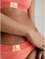 Dámský plavkový spodní díl bikin KW0KW01990 SM9 korálová - Calvin Klein