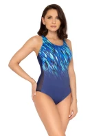 Jednodílné plavky Trends Sport modré - Self Jednodílné plavky Trends Sport modré - Self