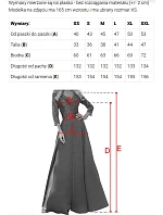 643-10 Elegantní večerní maxi šaty s rozparkem a růžemi – čokoládově hnědé