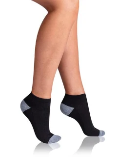 Dámské sportovní kotníkové ponožky 3 páry SPORT WOMEN IN-SHOE 3x - BELLINDA - černá