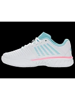 Tenisky K-swiss EXPRSLIGHT3 HB PADEL WHITE/SOFT NEON BLUE/NEON BUBLE GUM-M (98900-146-M)