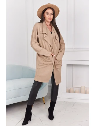 Kapska s kapsami světle béžová Kapska s kapsami světle béžová