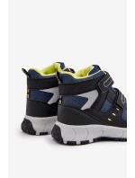 Zateplené Sněhule Dětské Big Star OO374130 Tmavě Modré