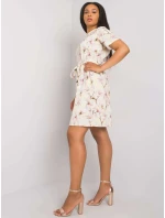 Šaty LK SK 507646 2.29 světle žlutá Šaty LK SK 507646 2.29 světle žlutá