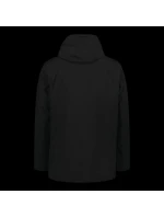 Pánská zimní sportovní bunda dlouhá CMP kabát s kapucí černá (34K0157/U901) pánské