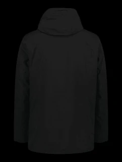 Pánská zimní sportovní bunda dlouhá CMP kabát s kapucí černá (34K0157/U901) pánské