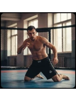 MMA šortky černé DBX Bushido