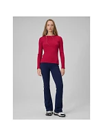 Dámský žebrovaný úplet slim fit longsleeve 4F 4FRAW25TLONF656-53S dámské Dámský žebrovaný úplet slim fit longsleeve 4F 4FRAW25TLONF656-53S dámské