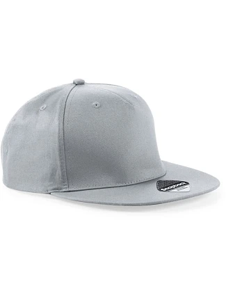 Beechfield B 610 5 panelová Snapback kšiltovka 53.0610 light grey Beechfield B 610 5 panelová Snapback kšiltovka 53.0610 light grey