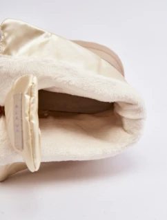 Dámské sněhové boty s tlustou podrážkou GOE MM2N4079 Bežové