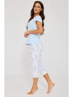 DÁMSKÉ PYŽAMO KR 466/344 SO DELICATE 3-PACK