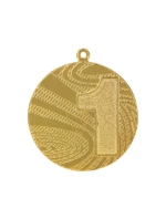 Zlatá ocelová medaile první místo