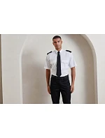 Premier PR 212 Pilotní košile s krátkým rukávem 39.0212 black