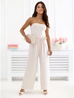 Kalhoty CS SP XYS3649.95 světle béžové