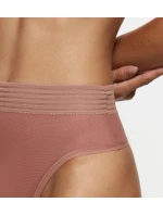 Tempting Sheer Highwaist String - BROWN - TRIUMPH BROWN - TRIUMPH Tempting Sheer Highwaist String - BROWN - TRIUMPH BROWN - TRIUMPH