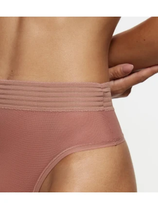 Tempting Sheer Highwaist String - BROWN - TRIUMPH BROWN - TRIUMPH Tempting Sheer Highwaist String - BROWN - TRIUMPH BROWN - TRIUMPH