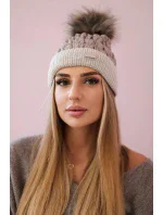 Čepice K160 béžová Čepice K160 béžová