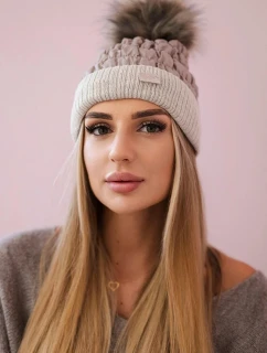 Čepice K160 béžová