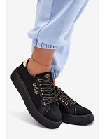 Dámské tenisky na platformě Lee Cooper LCW-26-44-4476 Černé