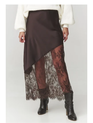 Sukně model 220785 Makadamia Sukně model 220785 Makadamia