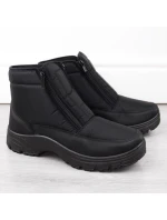 Novinky M EVE439 černé zateplené sněhule Novinky M EVE439 černé zateplené sněhule